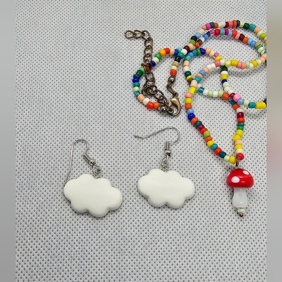Mushrooms and Clouds Jewelry Bundle - Picture 3 of 3